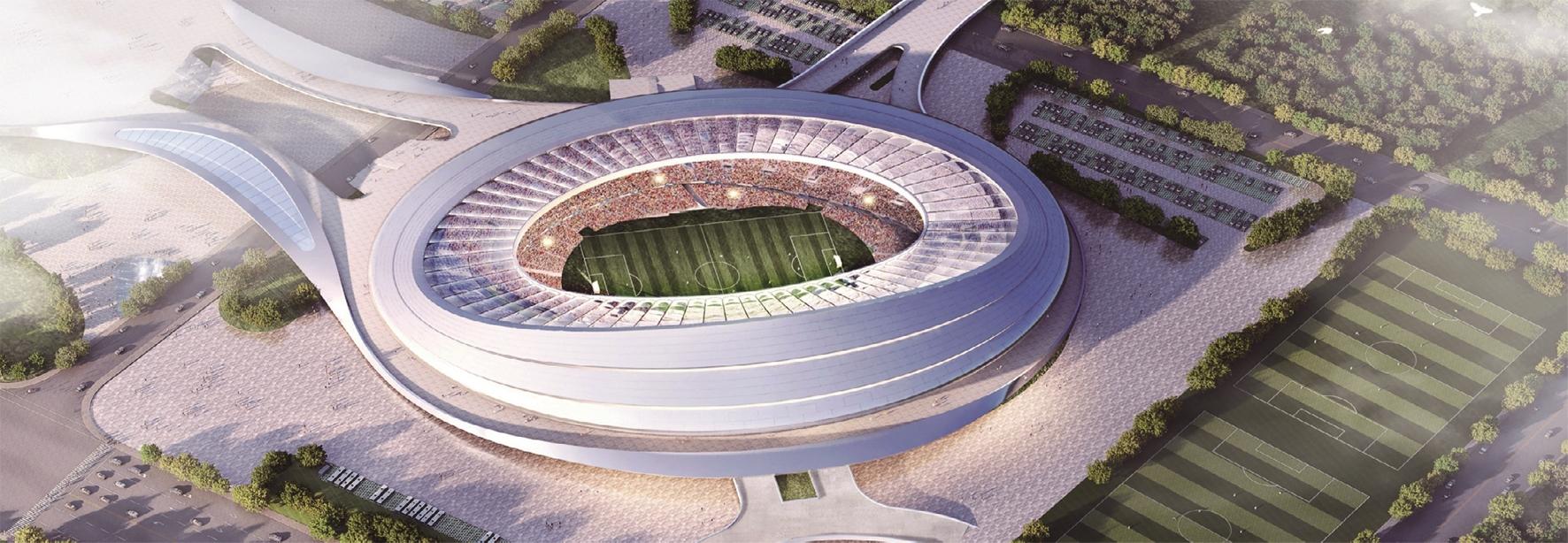 黄陂足球场,武汉将建6万座专业足球场