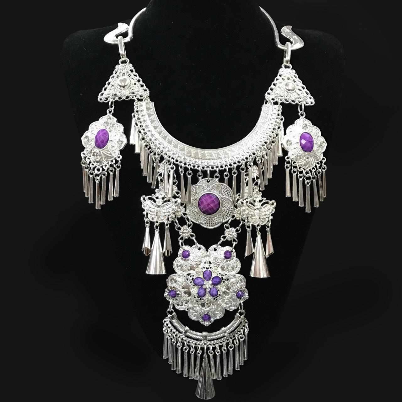 传统工艺手工制作银饰蒙古,传承古法手工银饰