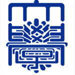 大学校徽三角形,大学校徽蓝白