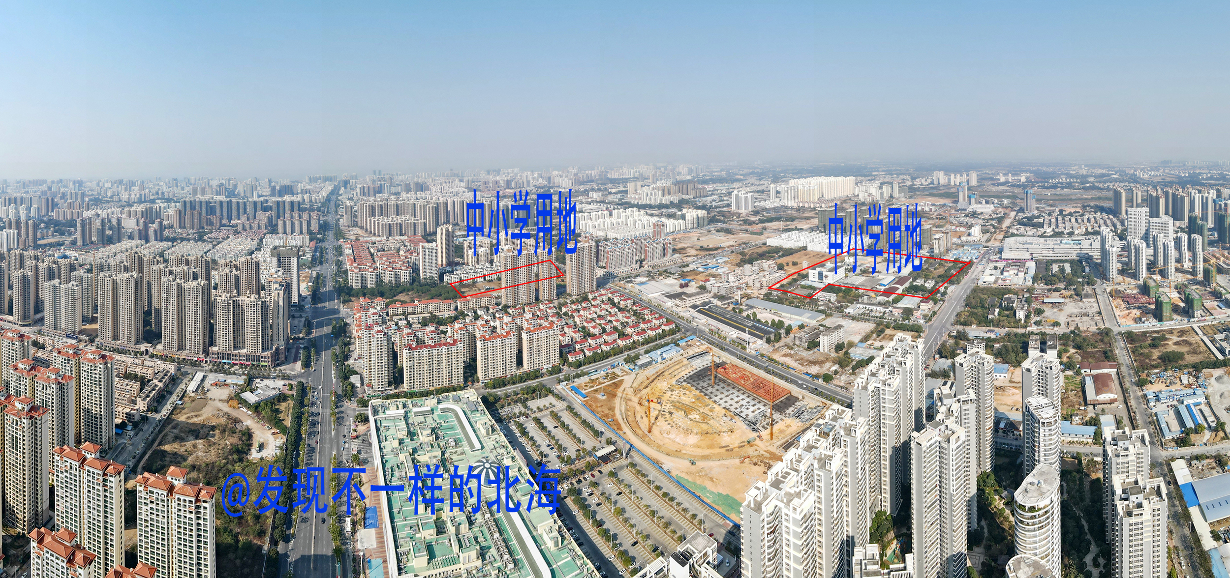 北海第二实验学校规划图,北海新学校规划