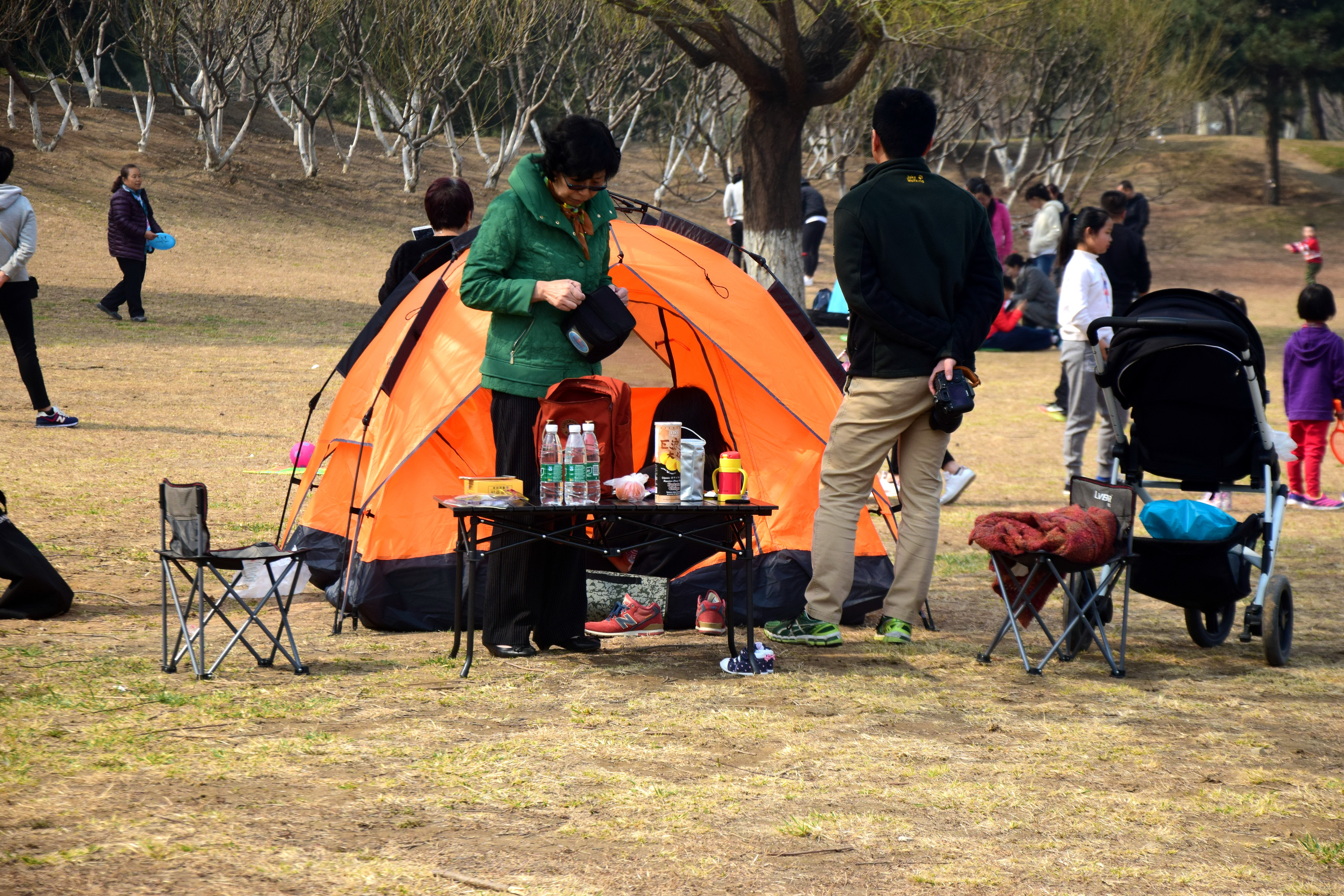 北京奥森让搭帐篷吗,奥森公园禁止营业吗