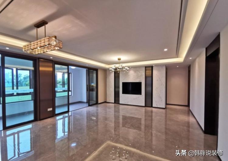 140平四室两厅两卫高端大气装修,140平四室现代轻奢风格