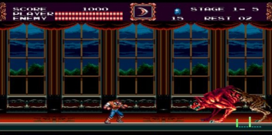 电脑怀旧经典单机游戏吸血鬼,评价老游戏恶魔城血族