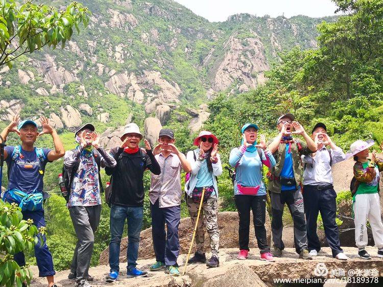 摩天石下再续罗山缘--6.16大罗山印记