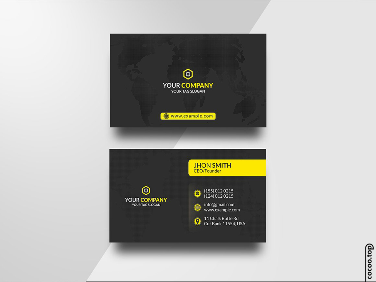 商务名片设计欣赏极致留白,商务名片设计欣赏简而雅