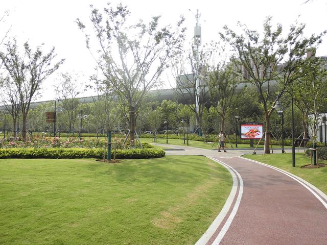 这里有美丽如画的校园风光,原平路学校