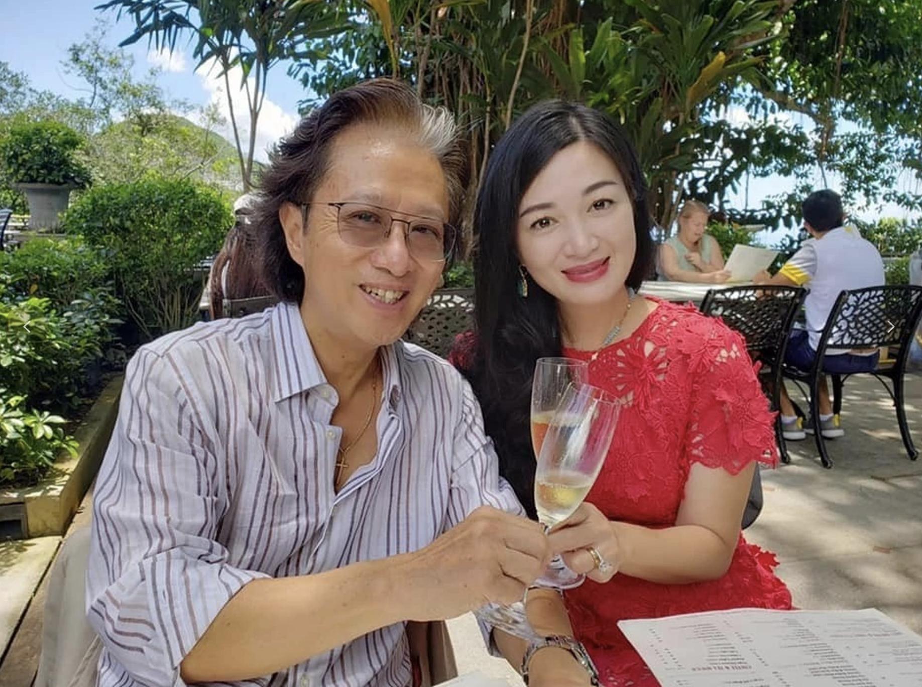 陈少霞陪富商丈夫出席婚宴,陈少霞携富商老公亮相