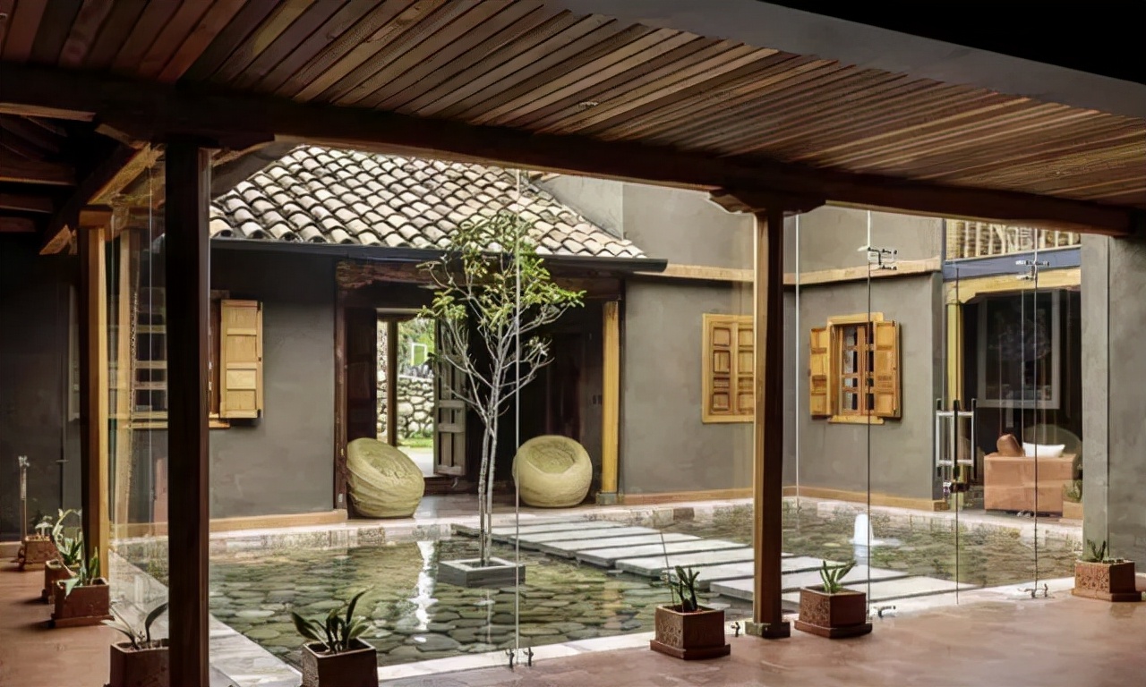 居一方惬意庭院度一份平淡人生,一处院落一种人生潇洒度过