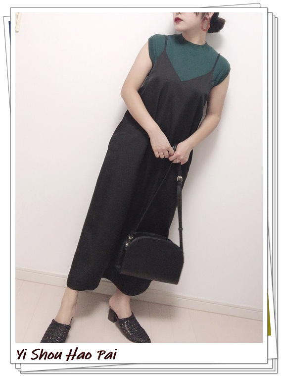 GU的平价连衣裙也很好穿，看看日本女人怎么避免穿出廉价感