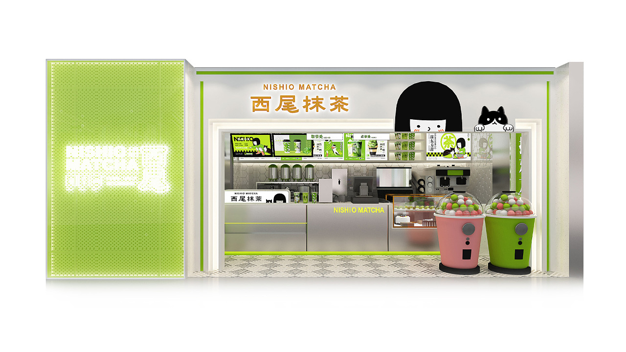 日式抹茶饮品设计,年轻人喜欢的独特创新的茶饮