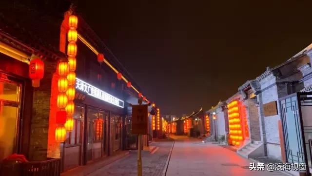 天津年味十足的地方,年味的天津夜景
