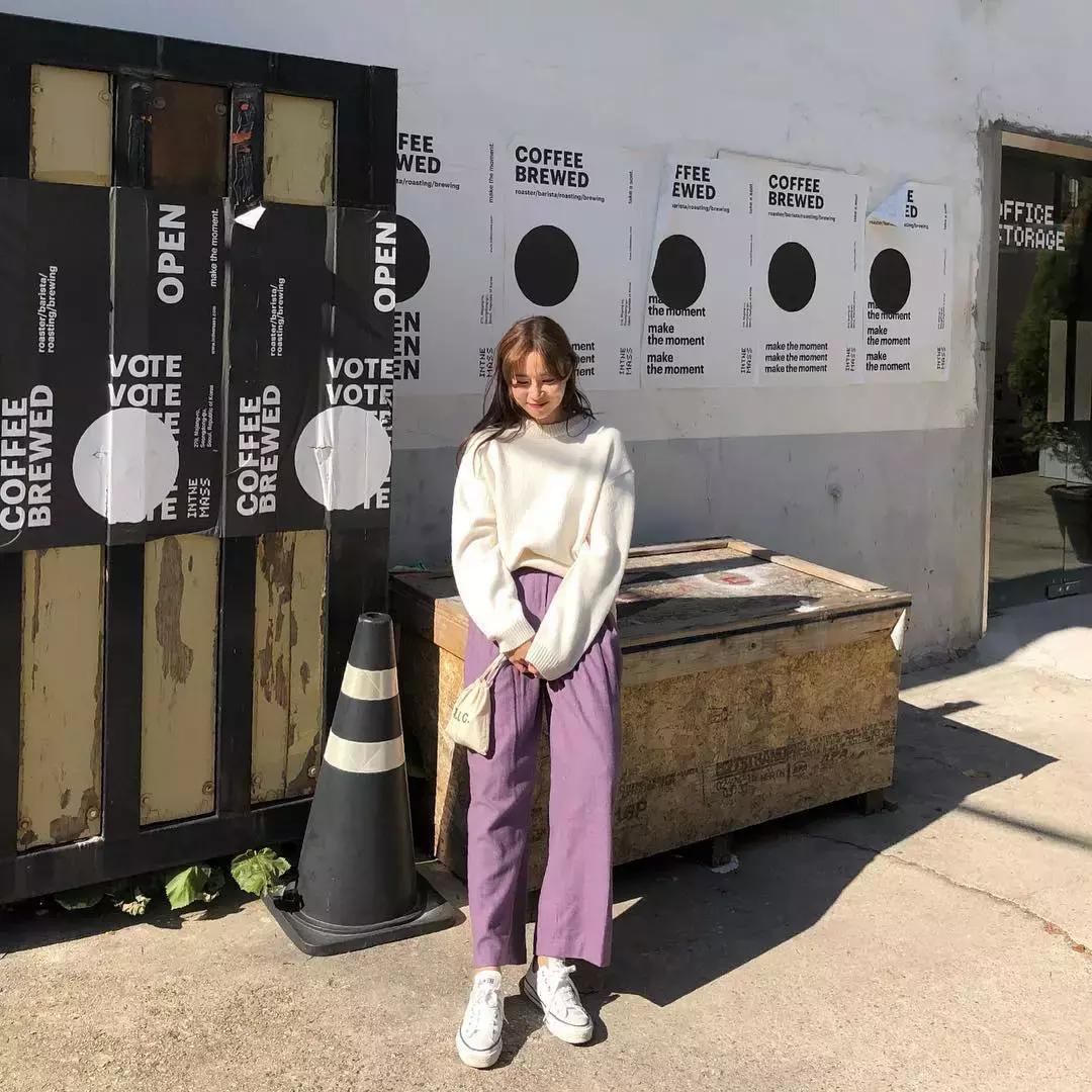 60-70岁高档奶奶装阔腿裤,最流行的奶奶裤人手必备一条