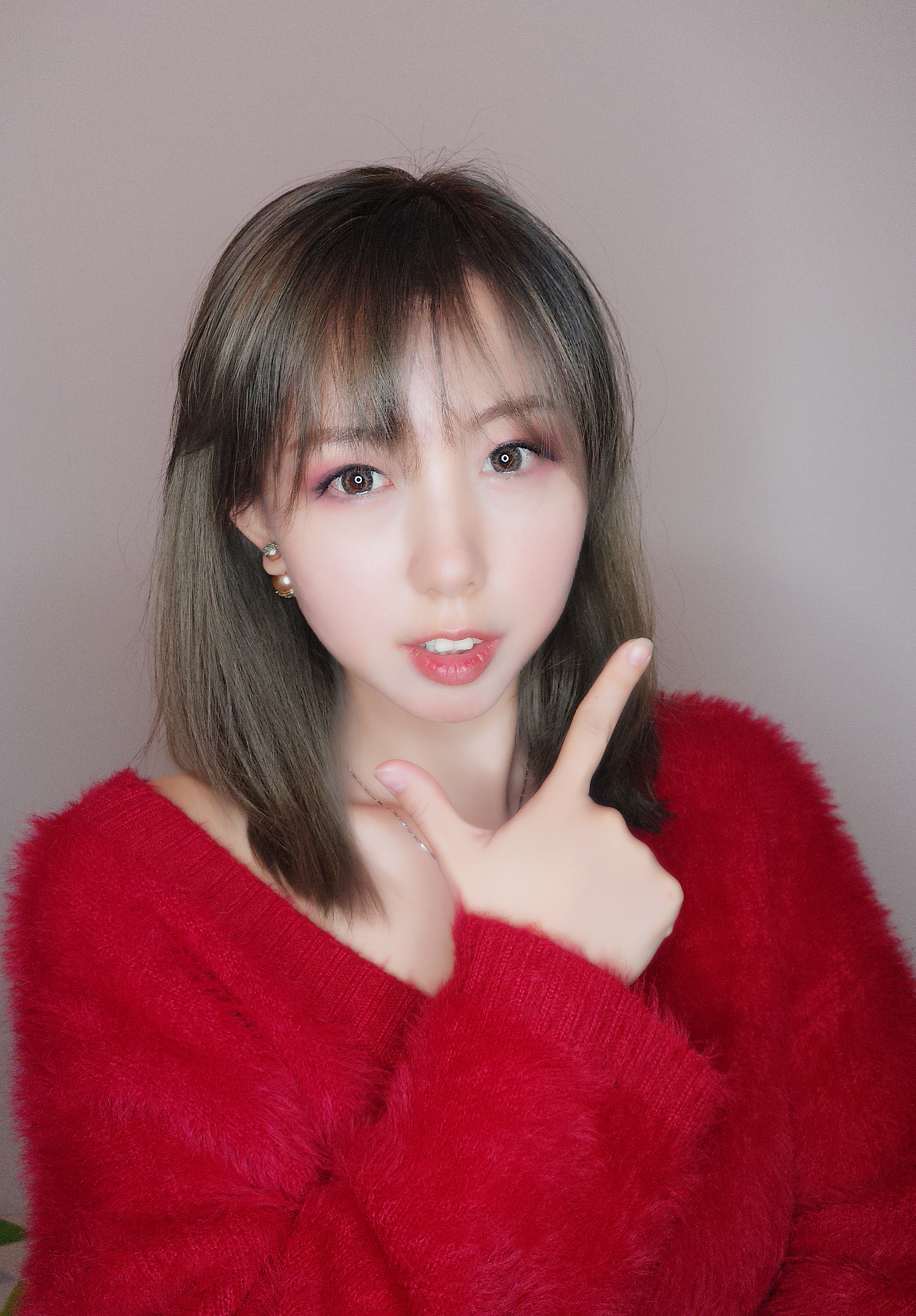 通透精致的约会妆教程,高甜约会妆