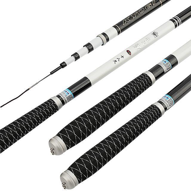 鱼竿手竿各部位名称图解,鱼竿组装教程手竿