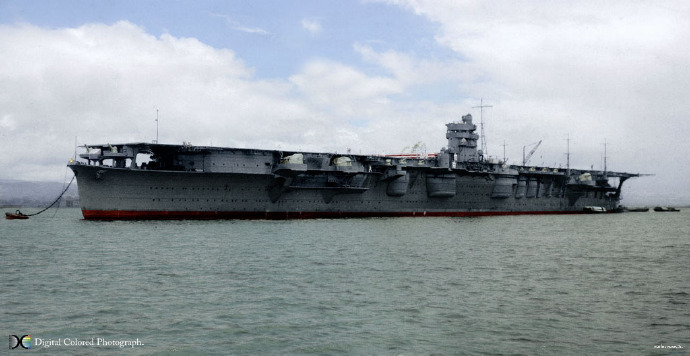 飞龙号航空母舰被击沉视频,飞龙号航空母舰被击沉现场