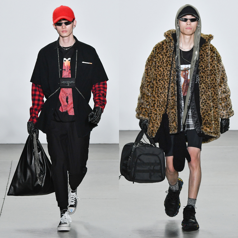 纽约太平鸟时装秀视频,太平鸟男装显老