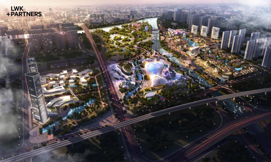 LWK梁黄顾|中山欢乐海岸购物中心及公寓设计方案出炉