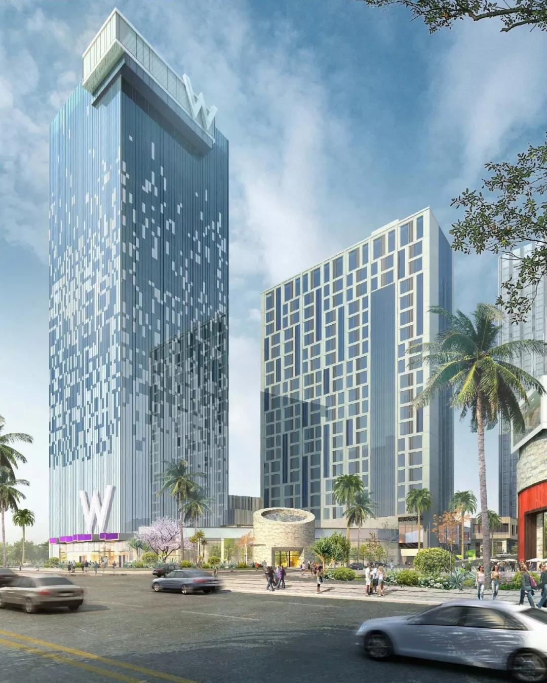 全国9座W酒店建筑欣赏——西安奇特，香港、上海是超高层建筑