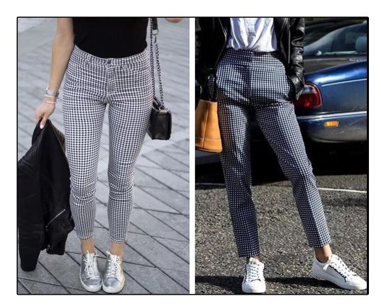 烟管裤秋冬搭配什么外搭,白裤子秋冬烟管裤穿搭