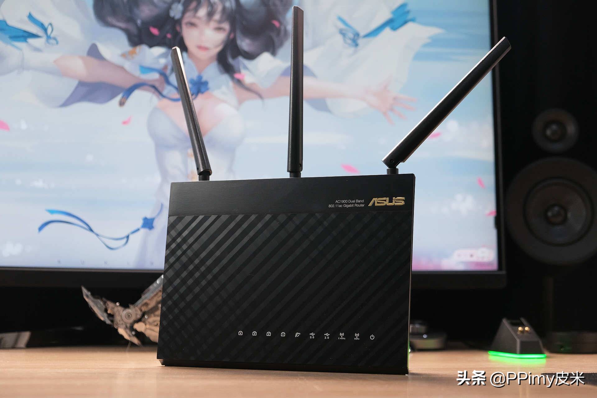 华硕家用路由器rtac88u,家用华硕千兆路由器ac68u