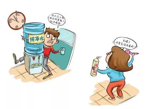 饮水机外面脏了怎么清洗教你一招,饮水机桶子里面脏怎么洗得干净