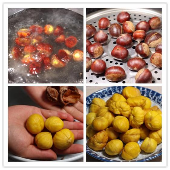 板栗去壳绝招视频,如何一秒钟给板栗去壳