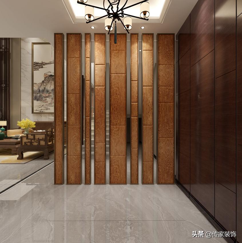 珠海别墅设计装修法式宫廷风格,轻奢风大宅别墅装饰设计实景