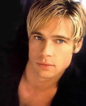 布拉德皮特世界上最帅的男人,皮特被称为上帝的杰作