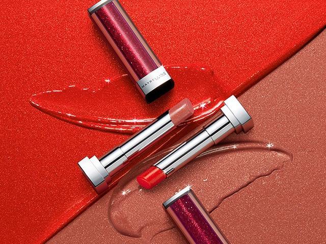 金属质感口红,涂出来是金色的闪耀口红