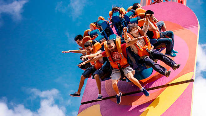 广州长隆欢乐世界互动,广东长隆欢乐世界最刺激的项目