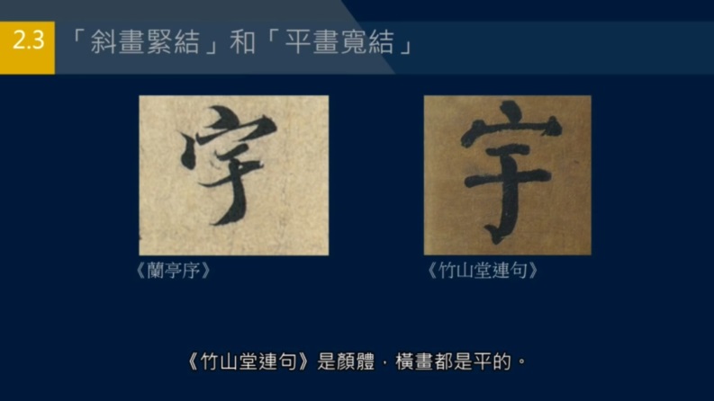 笔画的笔势和变化,横竖竖的复合笔势