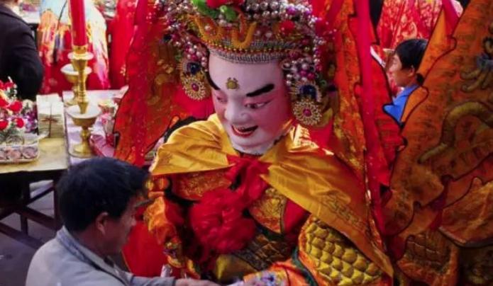 长乐潭头镇碧岭村西湖游神,长乐游神风俗视频