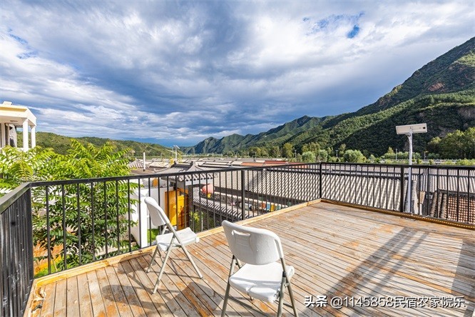 怀柔简约私汤山景独立民宿,怀柔云山中民宿