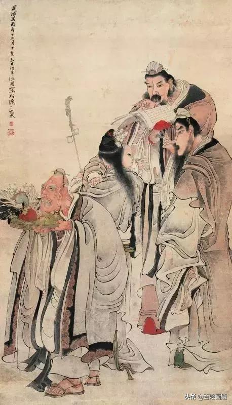 任伯年人物画教学 (任伯年人物画)