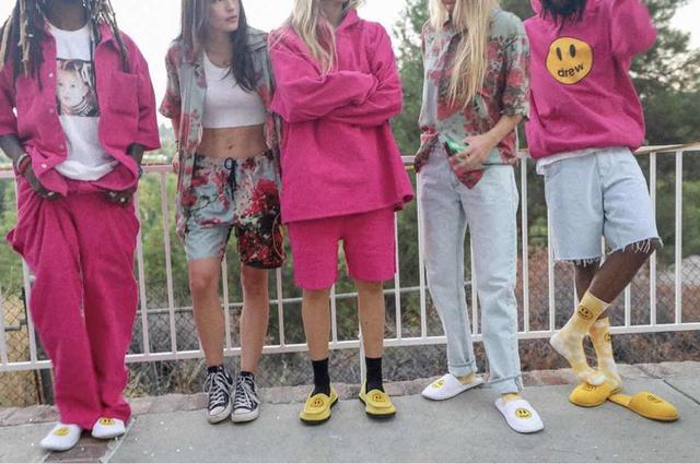 贾斯汀比伯潮牌drew套装,贾斯汀比伯自创潮牌drew