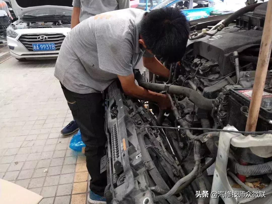 汽修工,烈焰下的汉子!