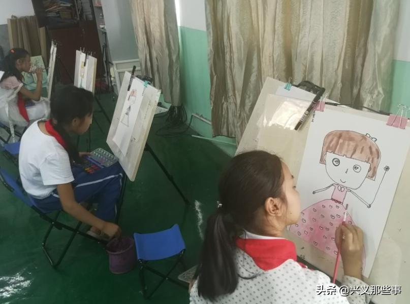 兴义市沧江乡中心小学六一班,兴义市少年宫