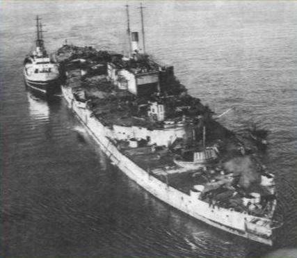 英雄谢幕传奇永存,1——HMS厌战号甲板柚木烟灰缸——最后的航迹