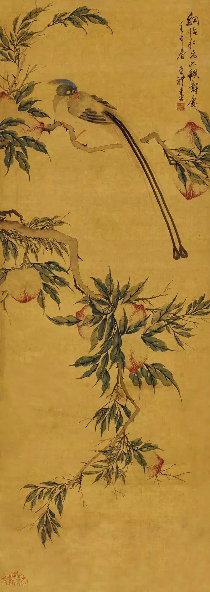 潘天寿100幅花鸟画欣赏,潘天寿花鸟画简史