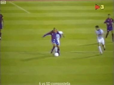 颠覆时期的罗纳尔多10大进球,唯一的球王罗纳尔多