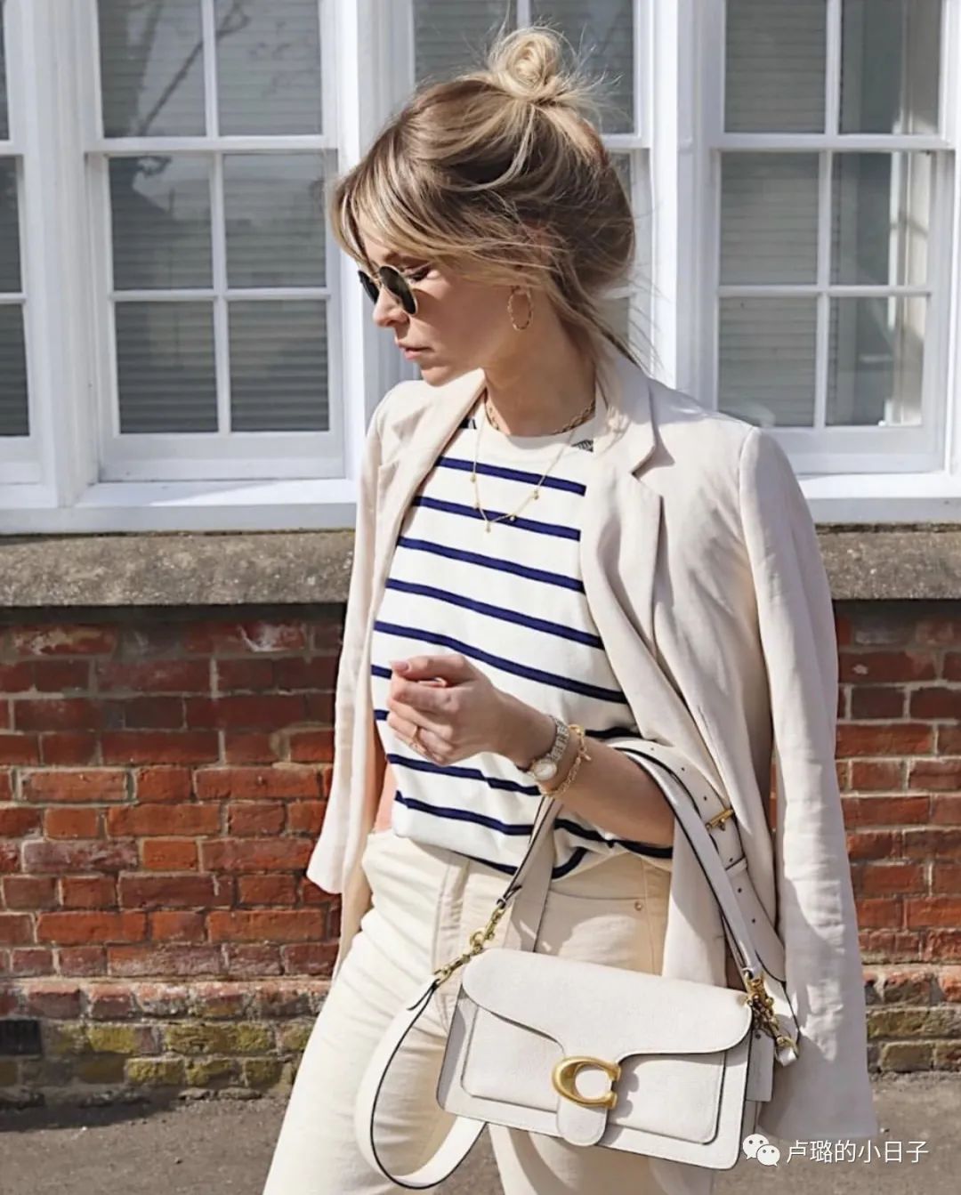 高级感白色休闲包,有高级感名牌的包