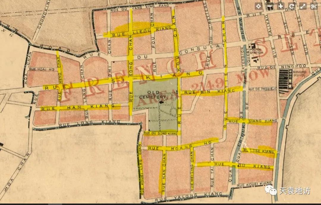 上海黄浦区旧法租界,黄浦法租界