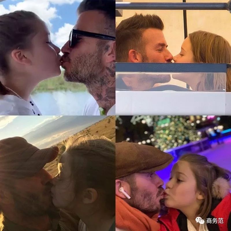 贝克汉姆和大儿子互相嫌弃,贝克汉姆小七大变样