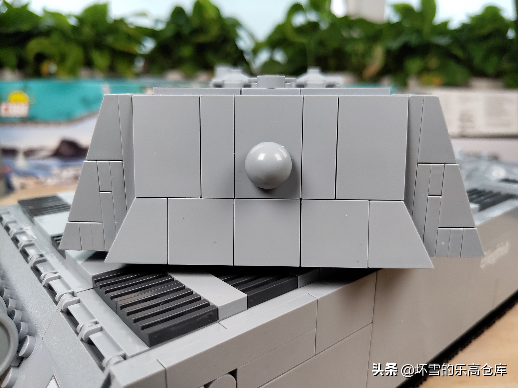 cobi积木英国超重型坦克拼装过程,cobi鼠式积木坦克