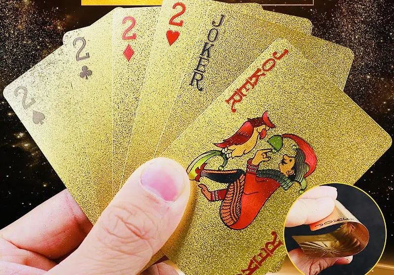 土豪金扑克10.9,土豪金扑克牌