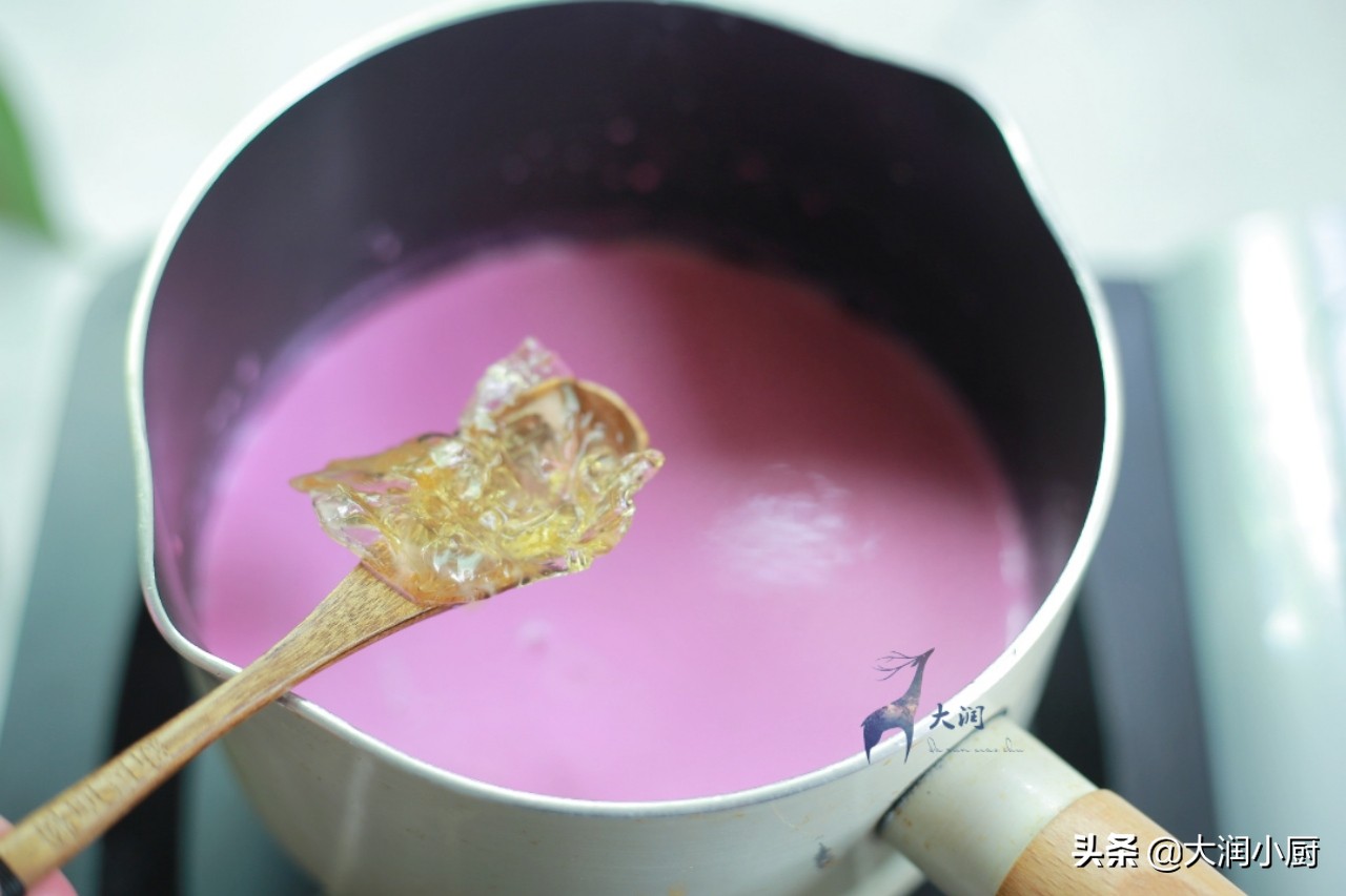 自制好看又好吃星空奶冻,超级简单奶冻怎么做