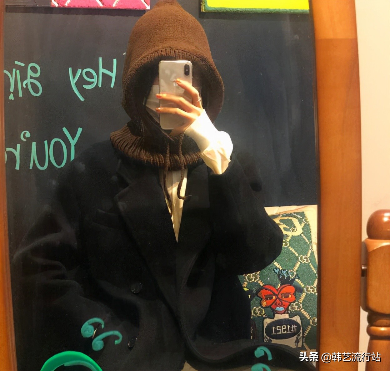 编织韩国帽,最简单的编织帽