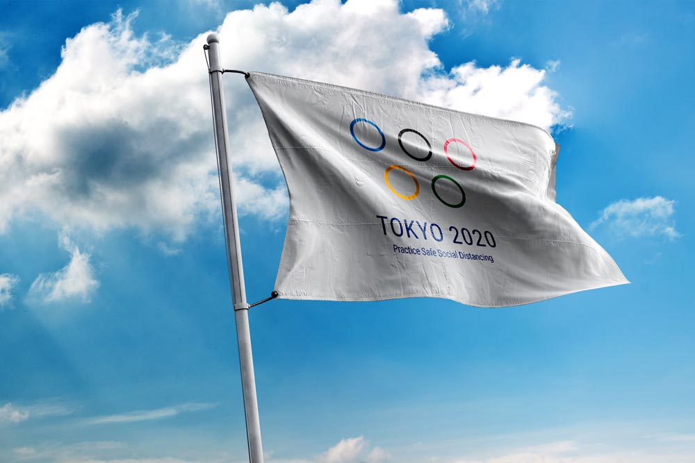 2020奥运会五环设计,奥运五环元素logo