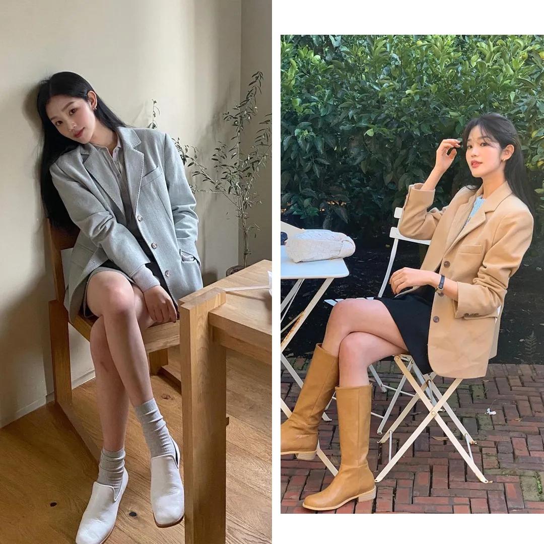 又暖和又酷的穿搭女,又一轮降温了保暖套装