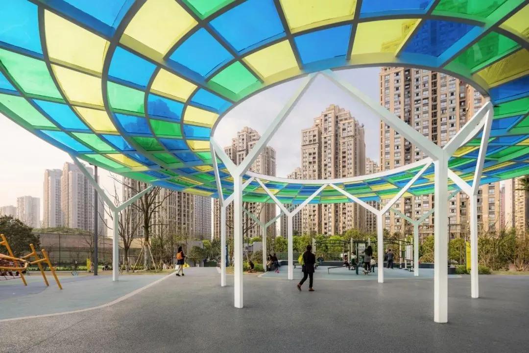 体育公园景观设计鸟瞰图,体育运动公园景观设计风格